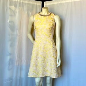 Badgley Mishka Belle Lace Design Dress